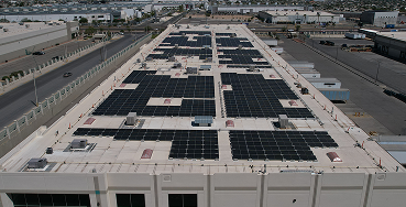 Paneles solares industriales